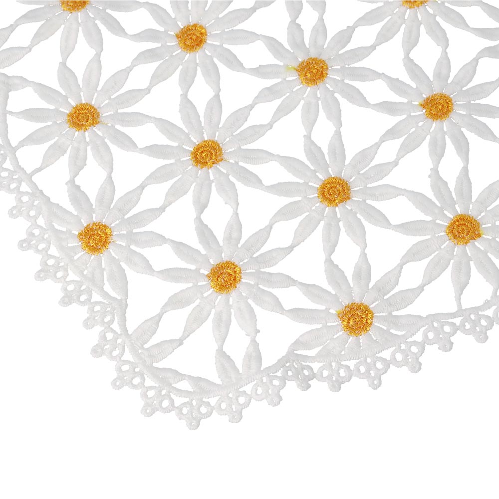 Flower Lace Triangle Head Scarf