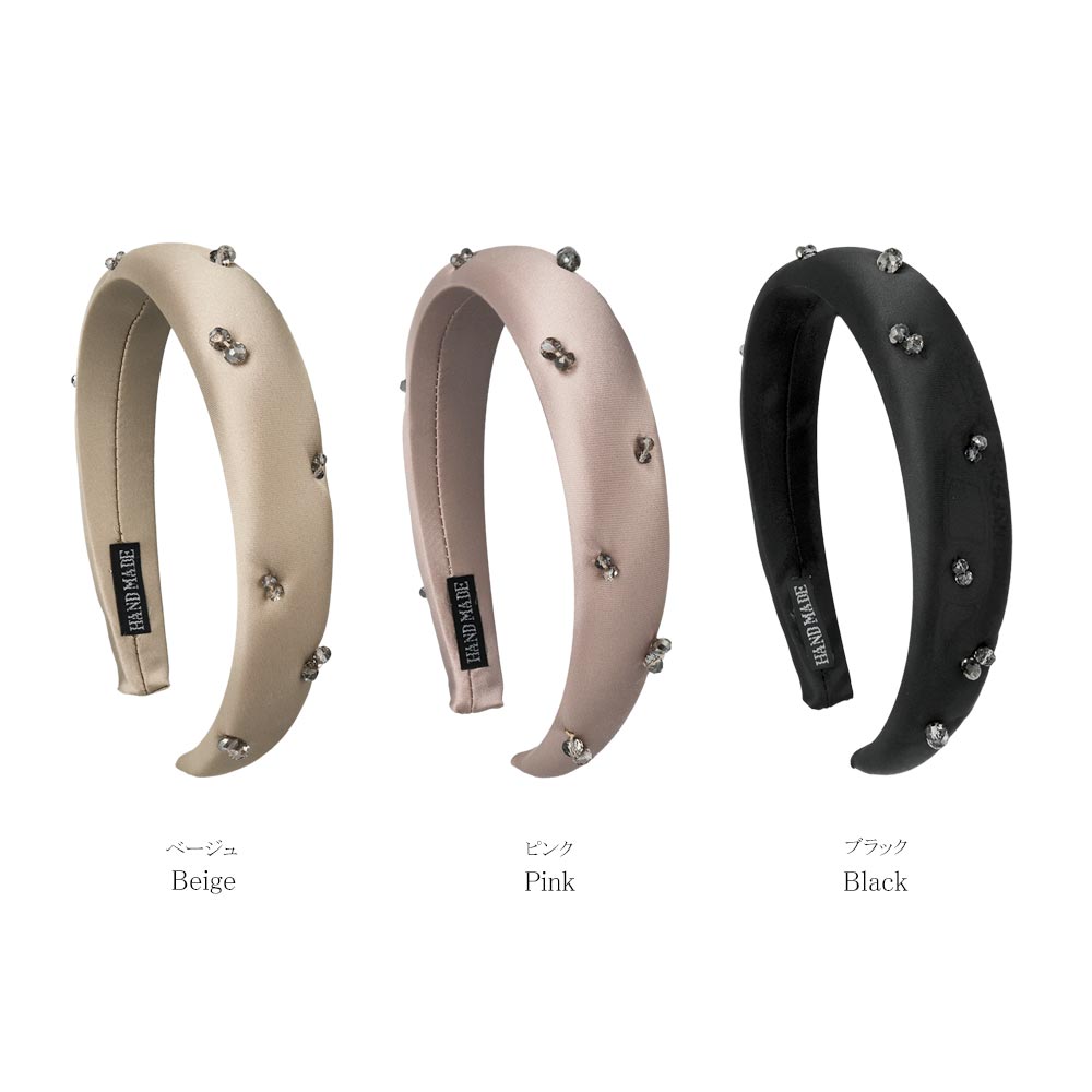 Stone Encrusted Padded Headband