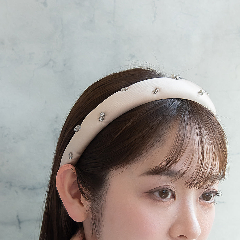 Stone Encrusted Padded Headband