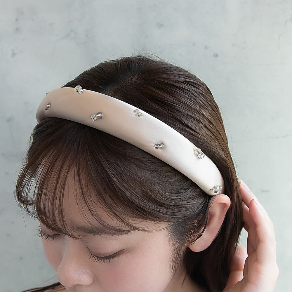 Stone Encrusted Padded Headband