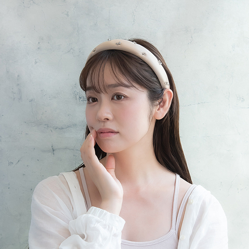 Stone Encrusted Padded Headband