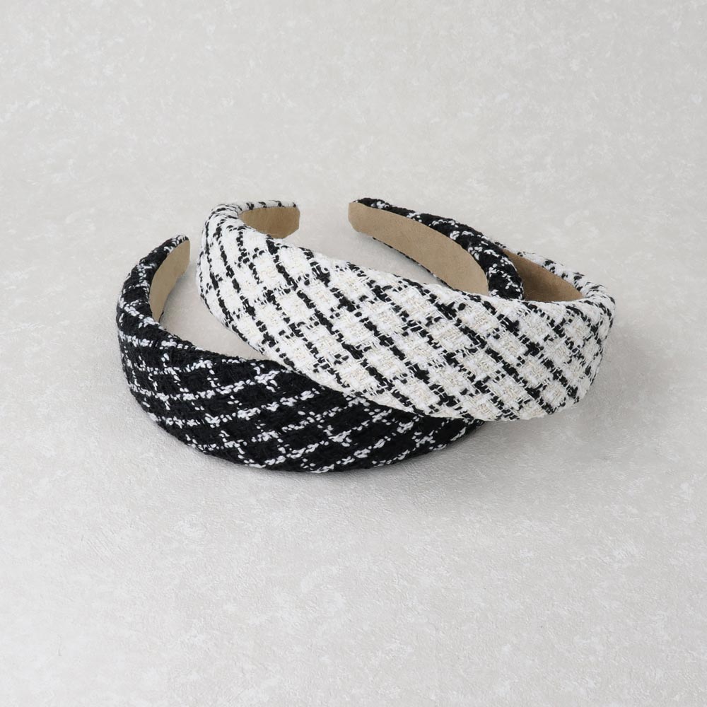 Wide Tweed Headband