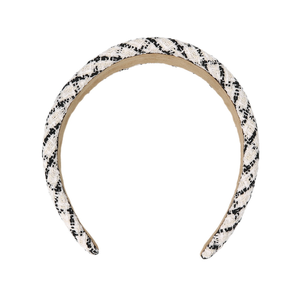 Wide Tweed Headband