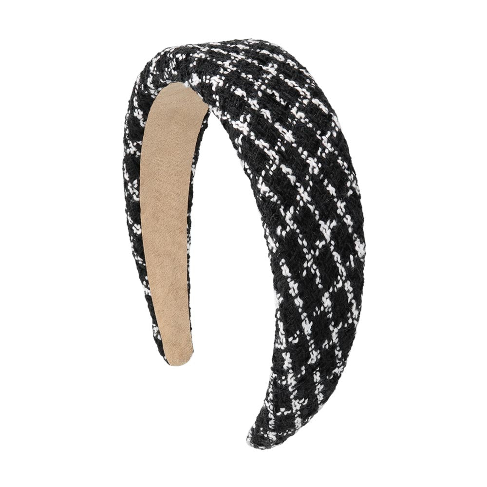 Wide Tweed Headband
