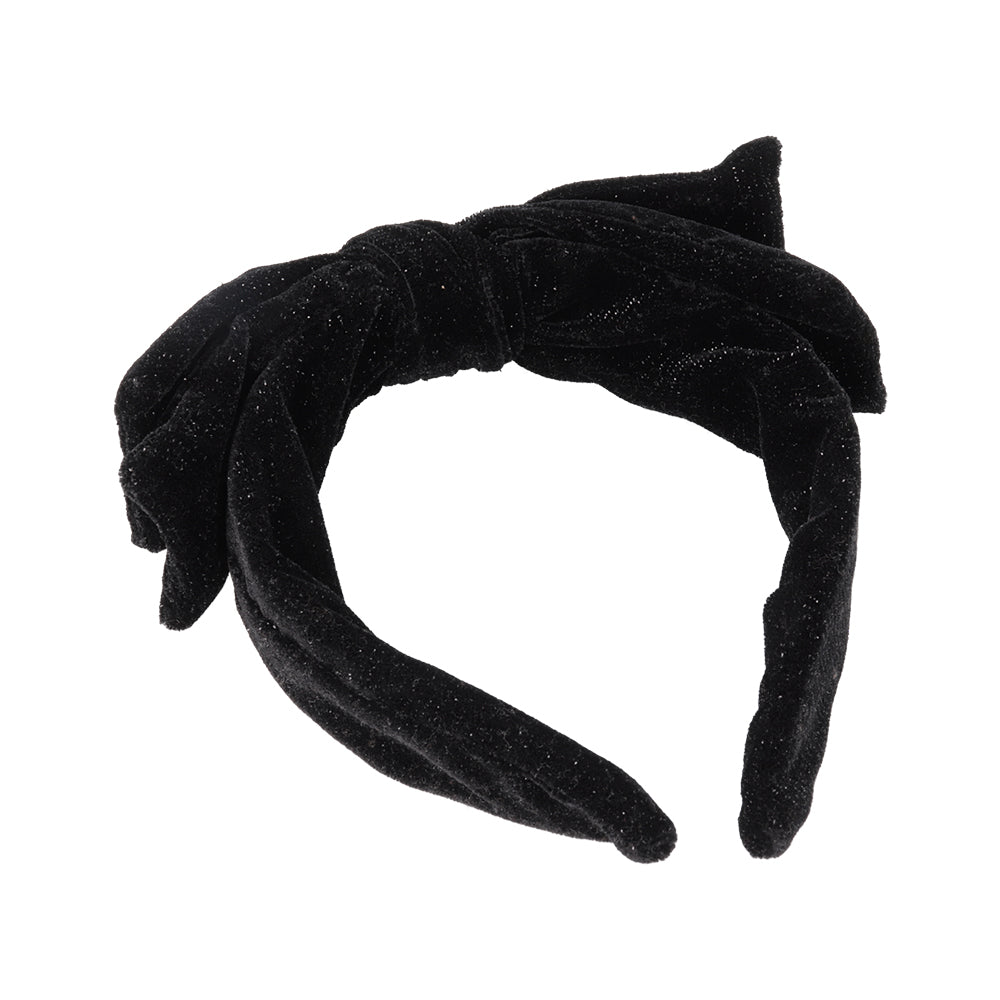 Oversized Bow Velvet Headband
