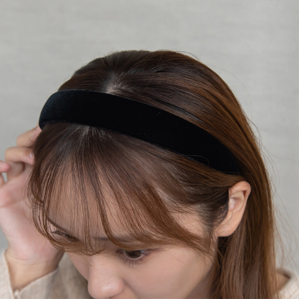 Black Velvet Headband