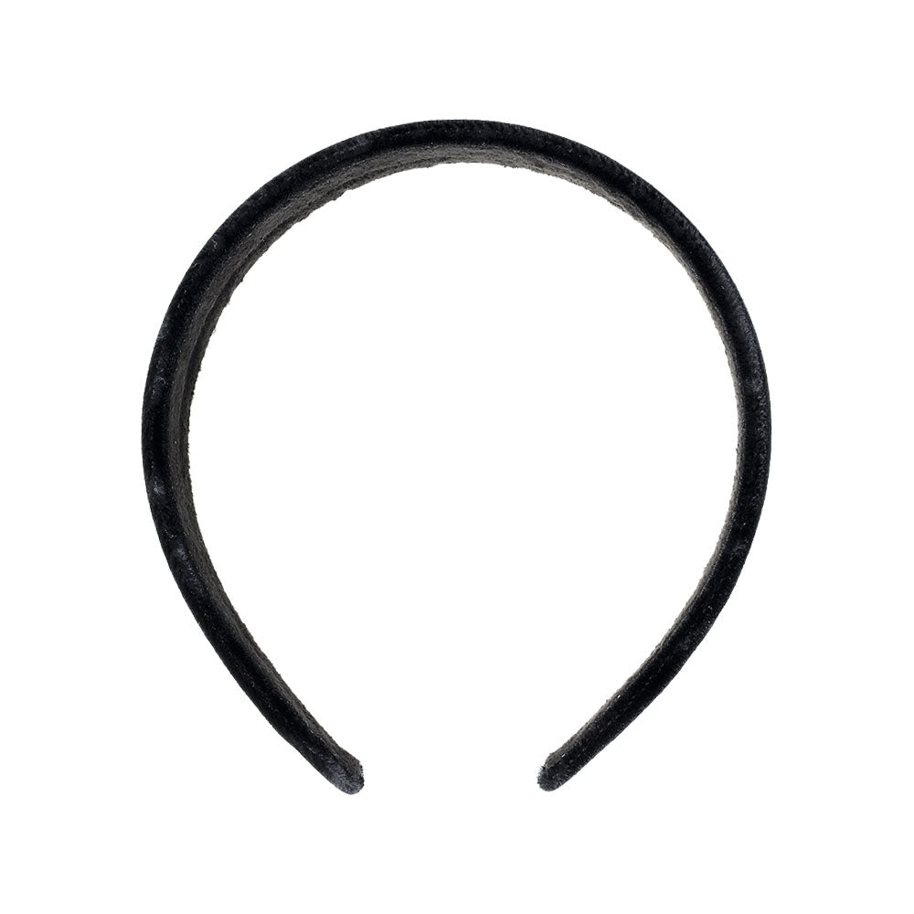 Black Velvet Wide Headband