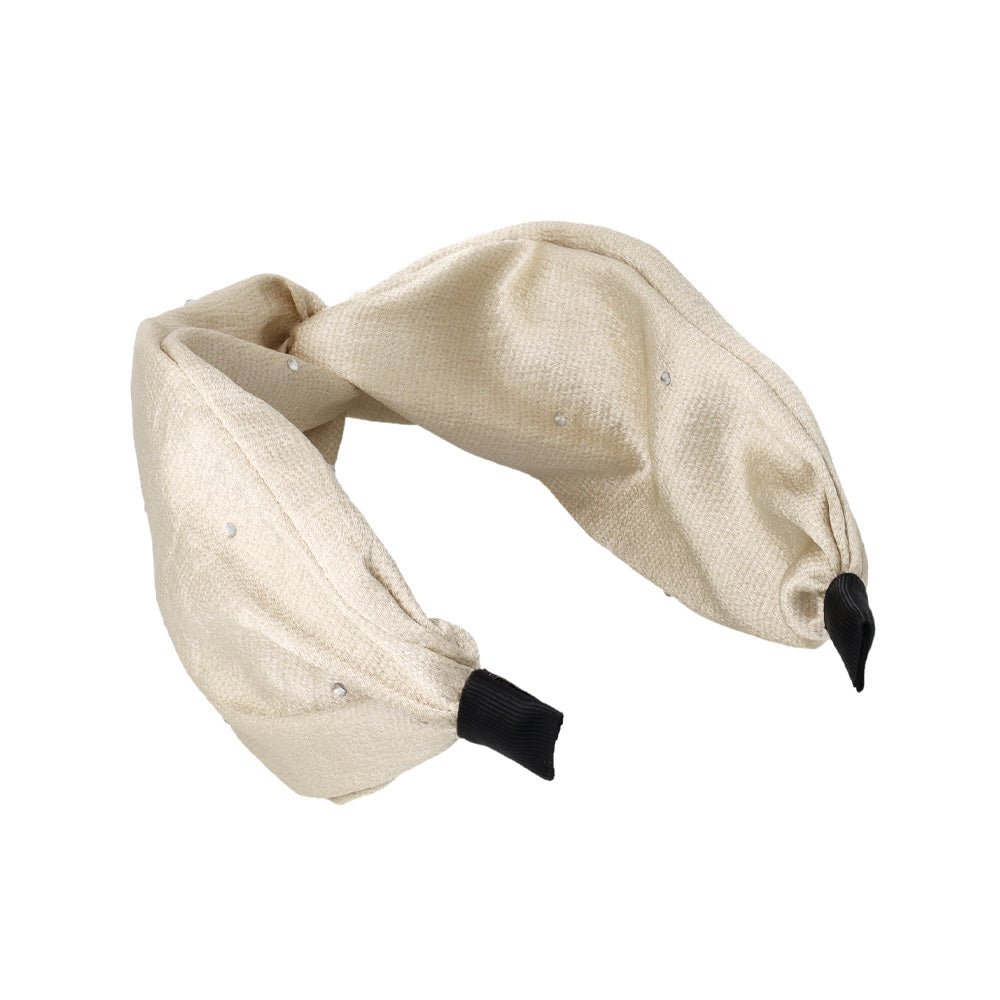 Top Knot Wide Dazzling Headband