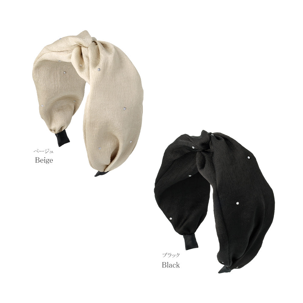 Top Knot Wide Dazzling Headband