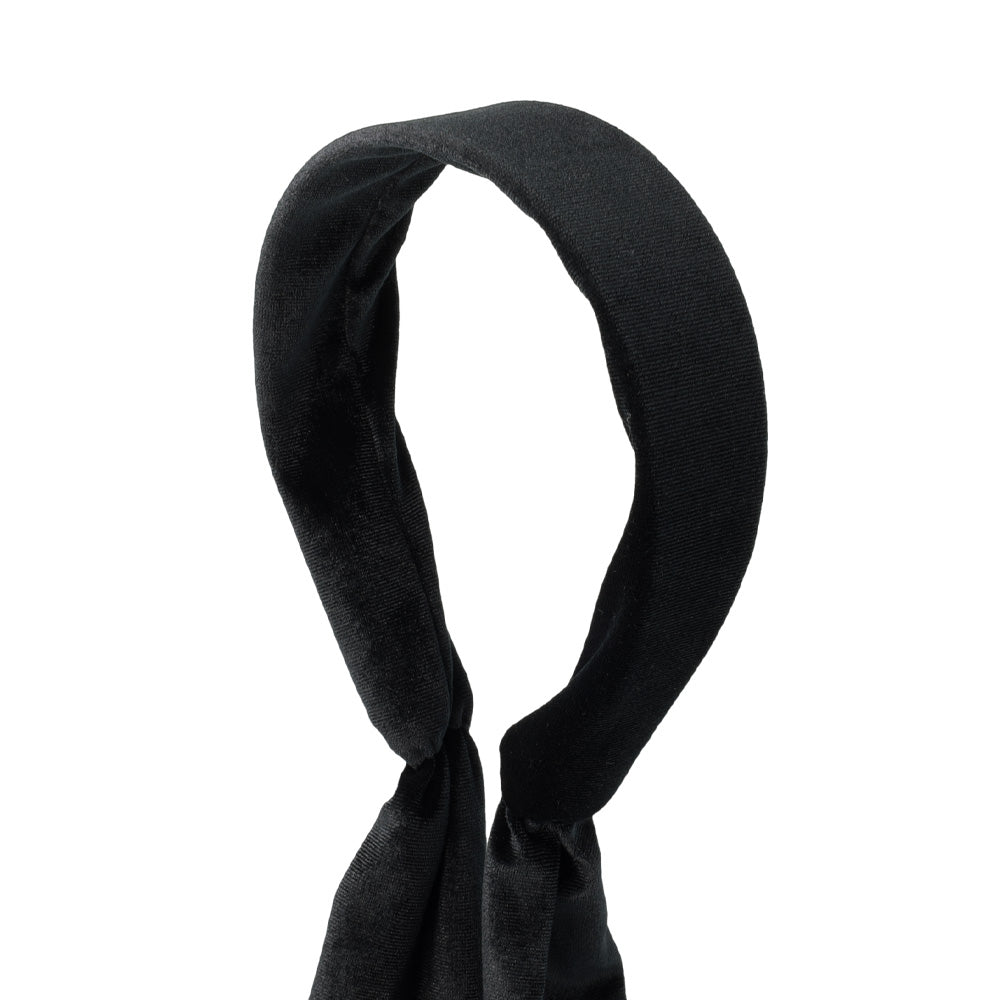 Black Velvet Ribbon Headband