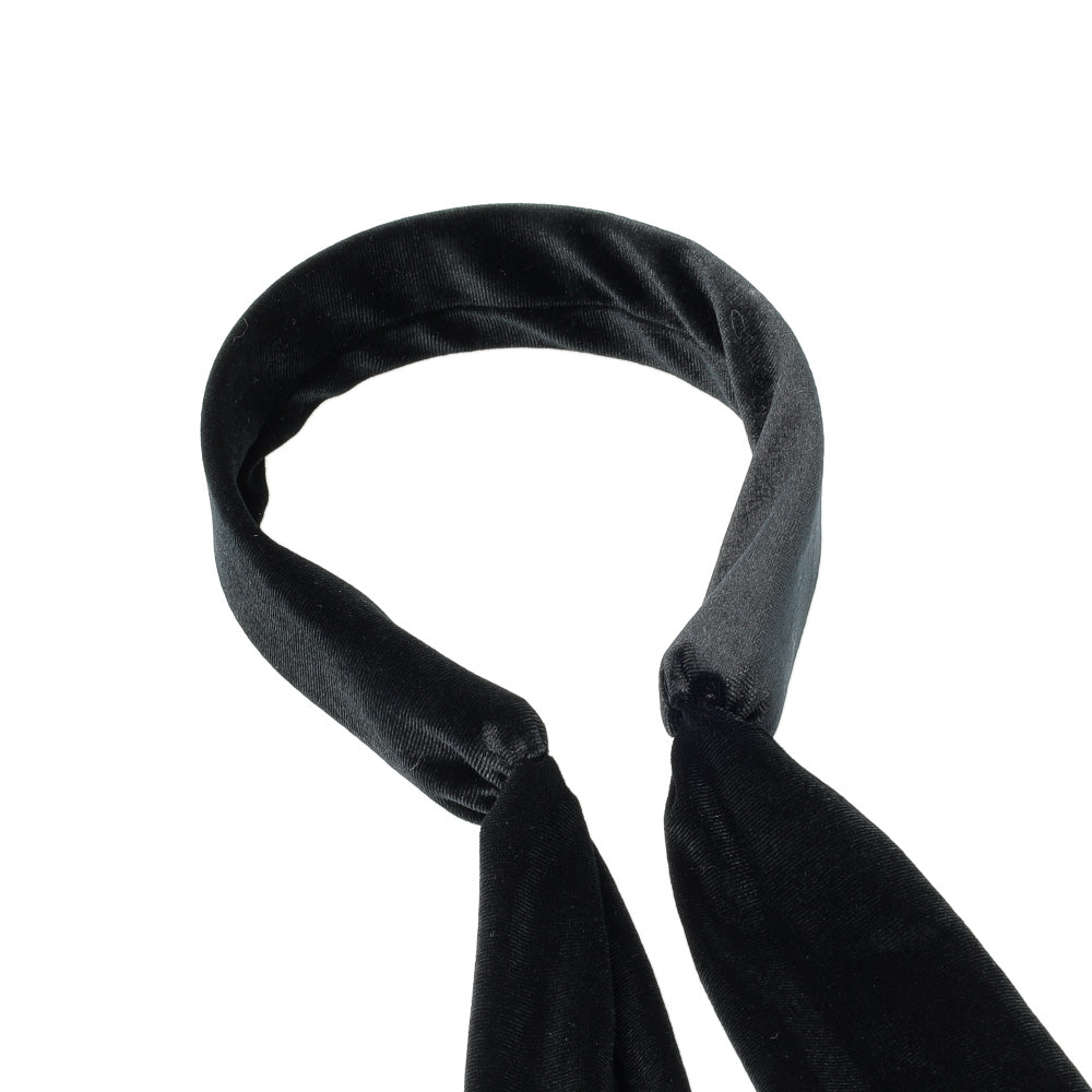 Black Velvet Ribbon Headband