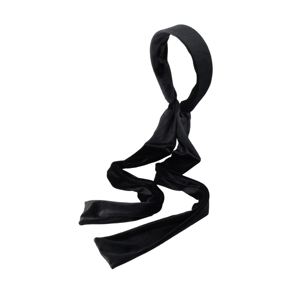 Black Velvet Ribbon Headband