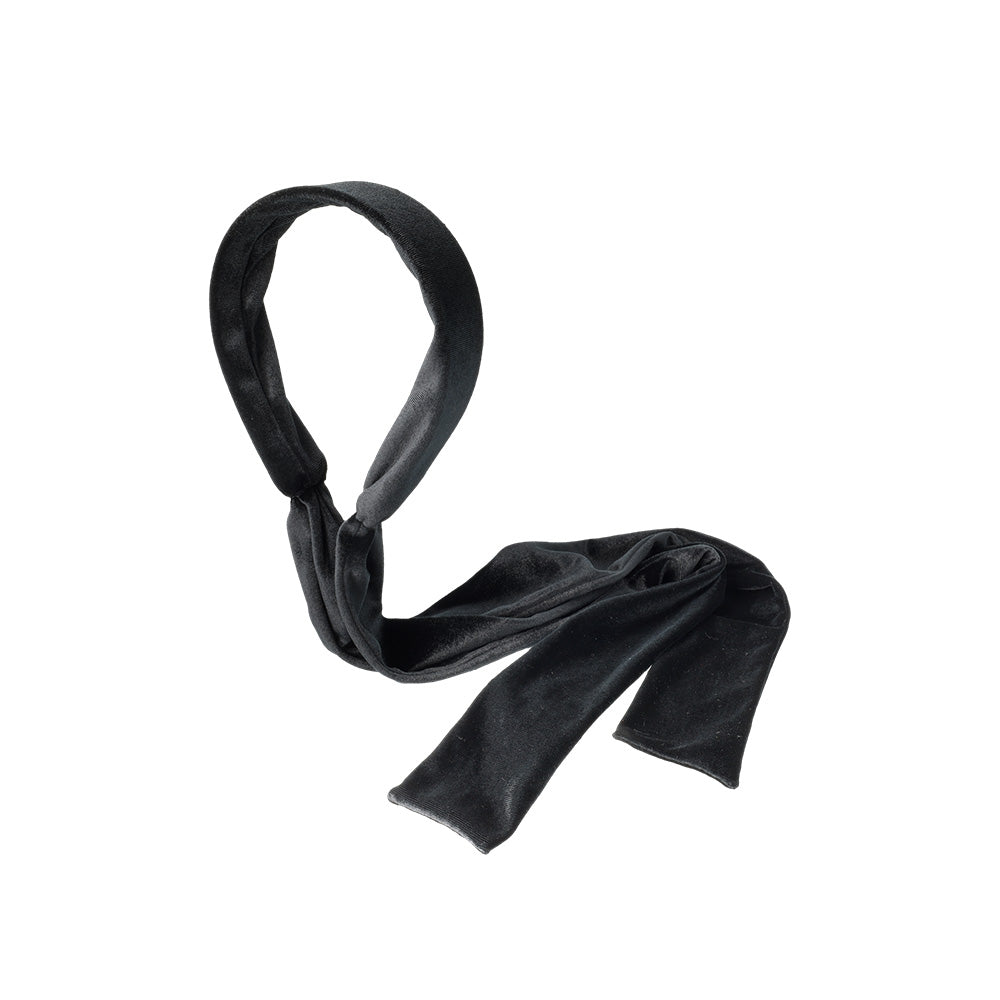 Black Velvet Ribbon Headband