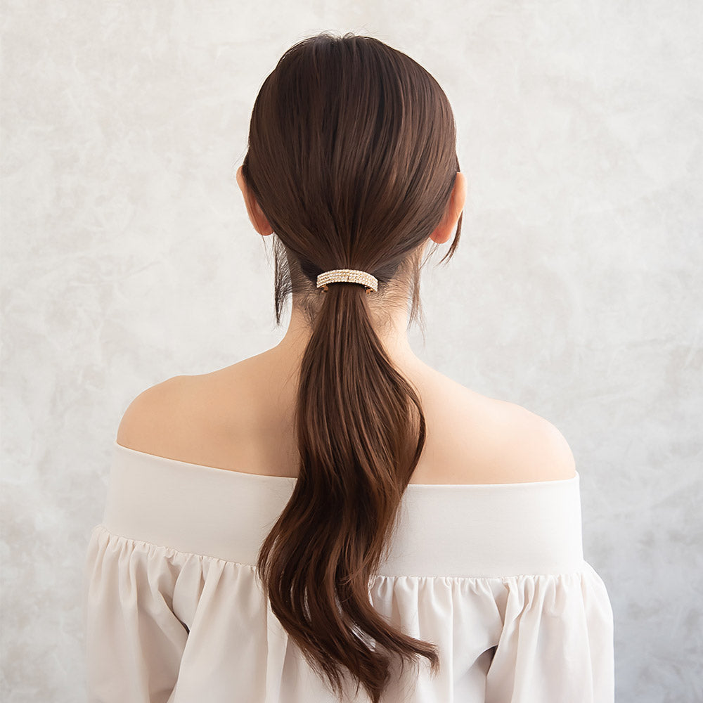 Pave Arch Hair Barrette
