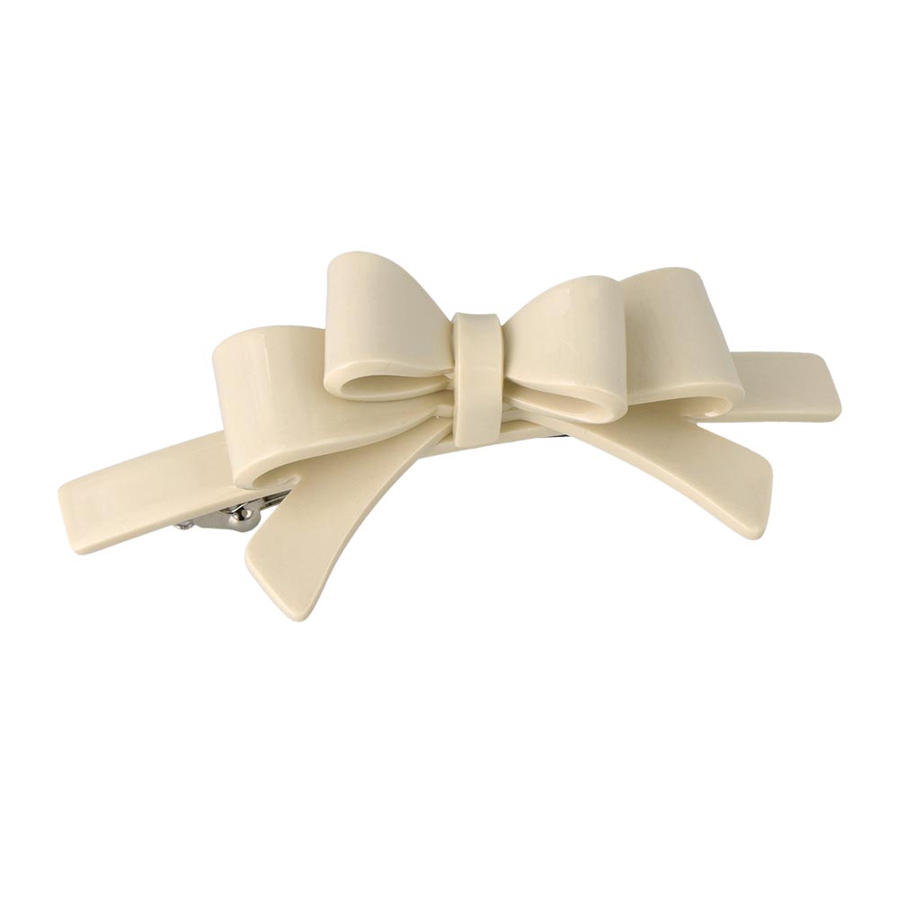 Layered Ribbon Bow Barrette