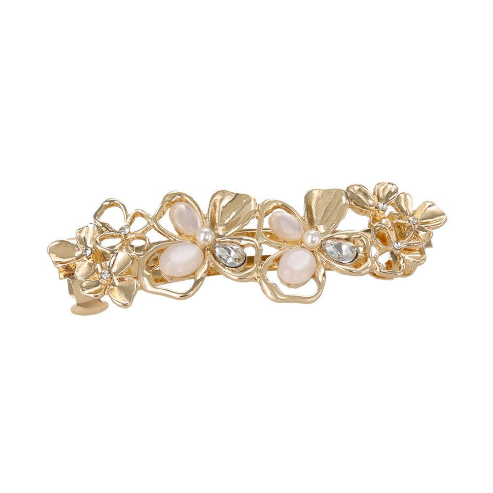Mixed Multi Flower Barrette