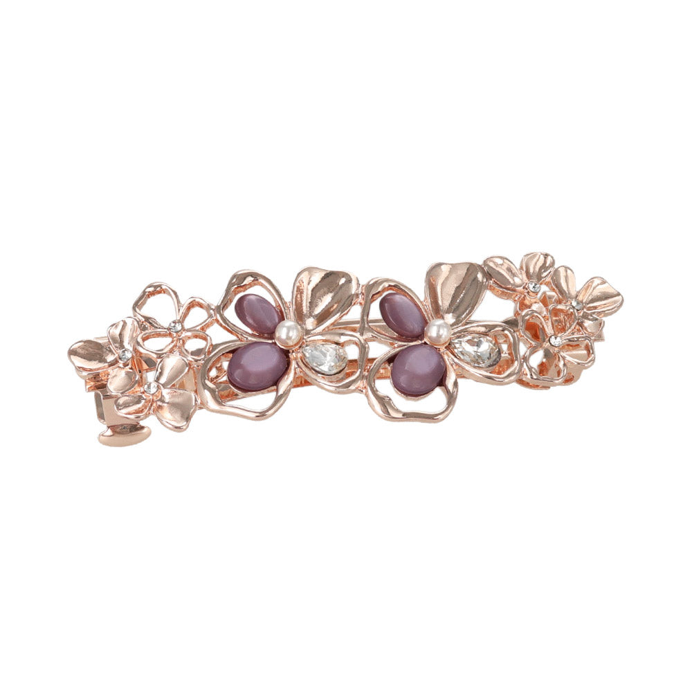 Mixed Multi Flower Barrette