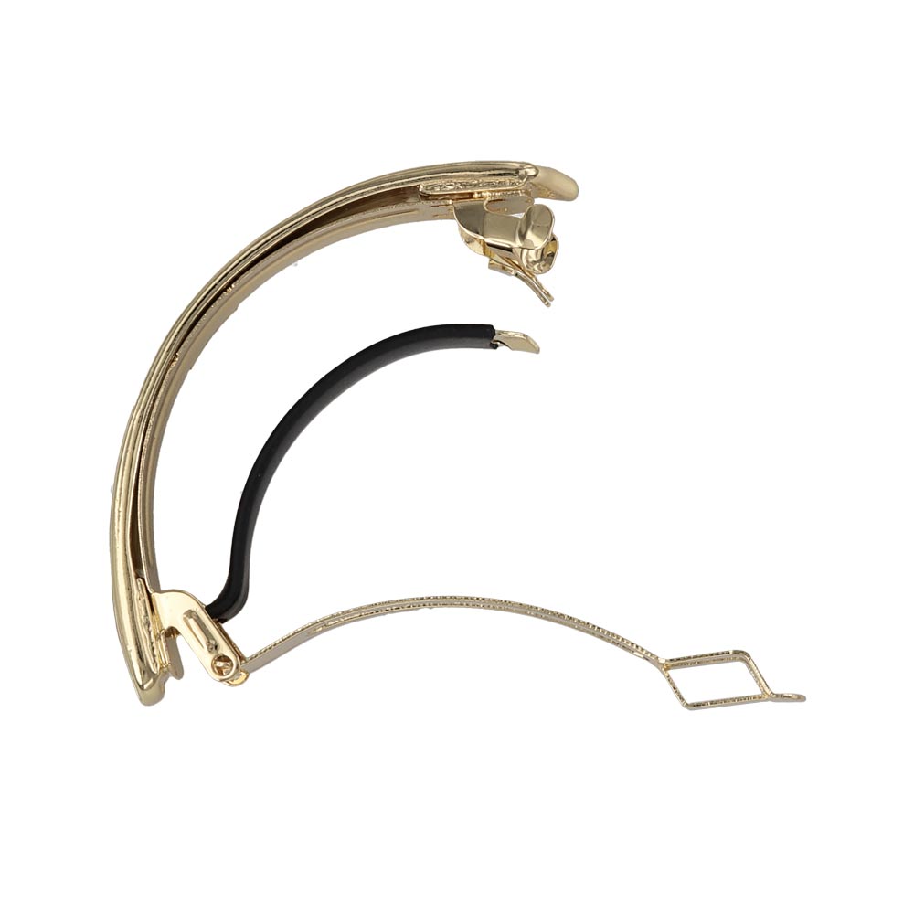 Gold Line Arch Hair Barrette