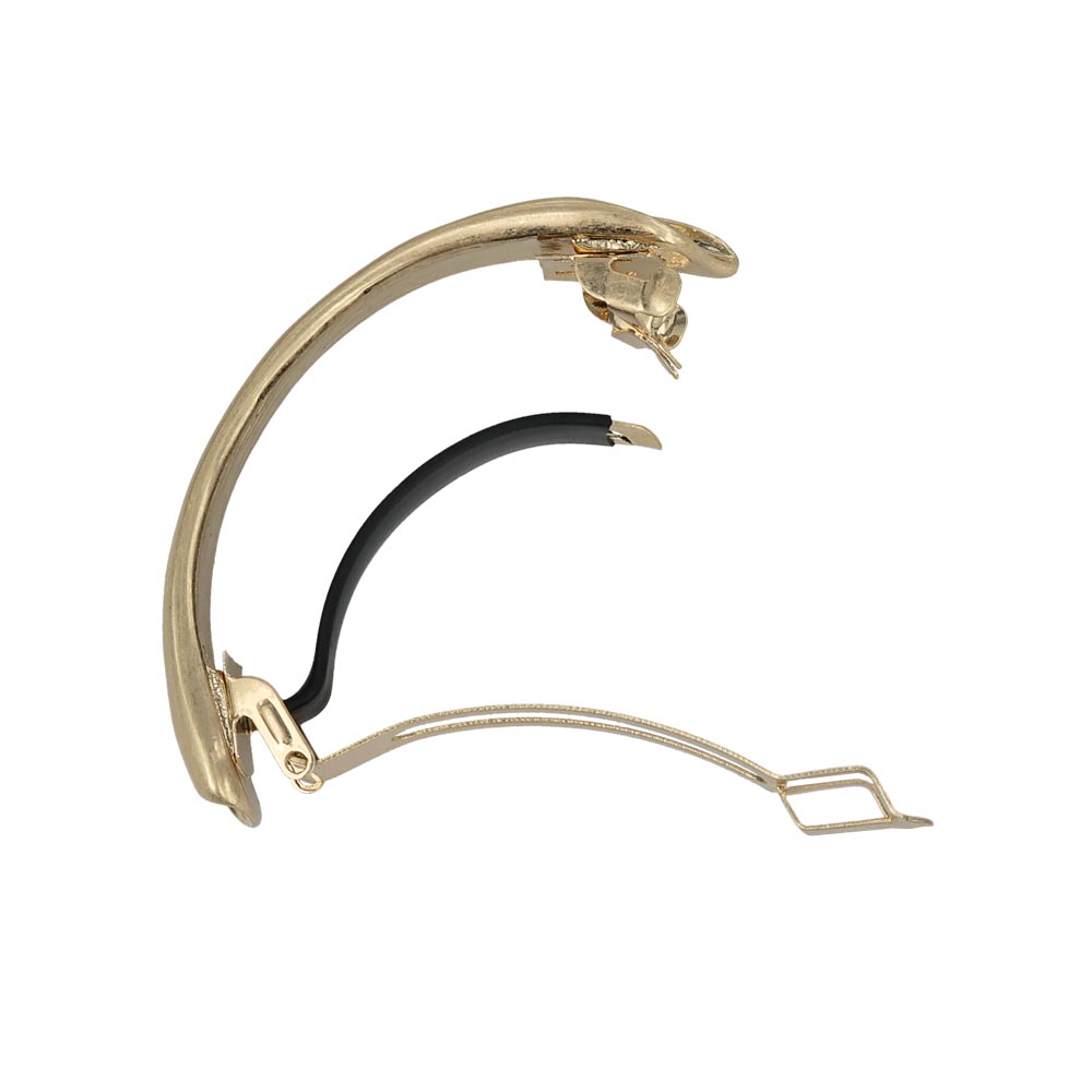 Wavy Metal Arch Hair Barrette