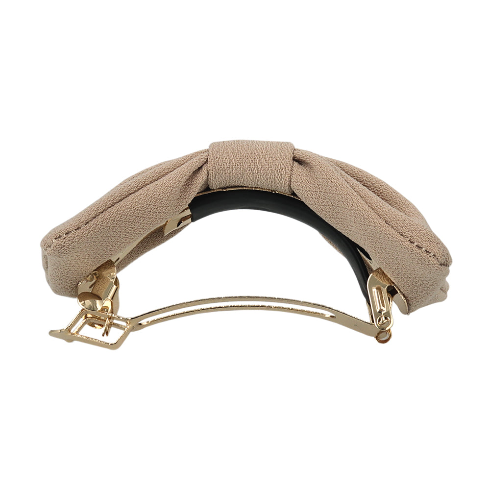Rectangle Bow Barrette