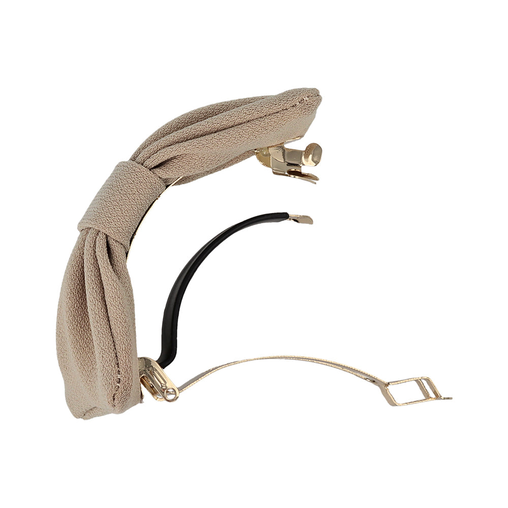 Rectangle Bow Barrette