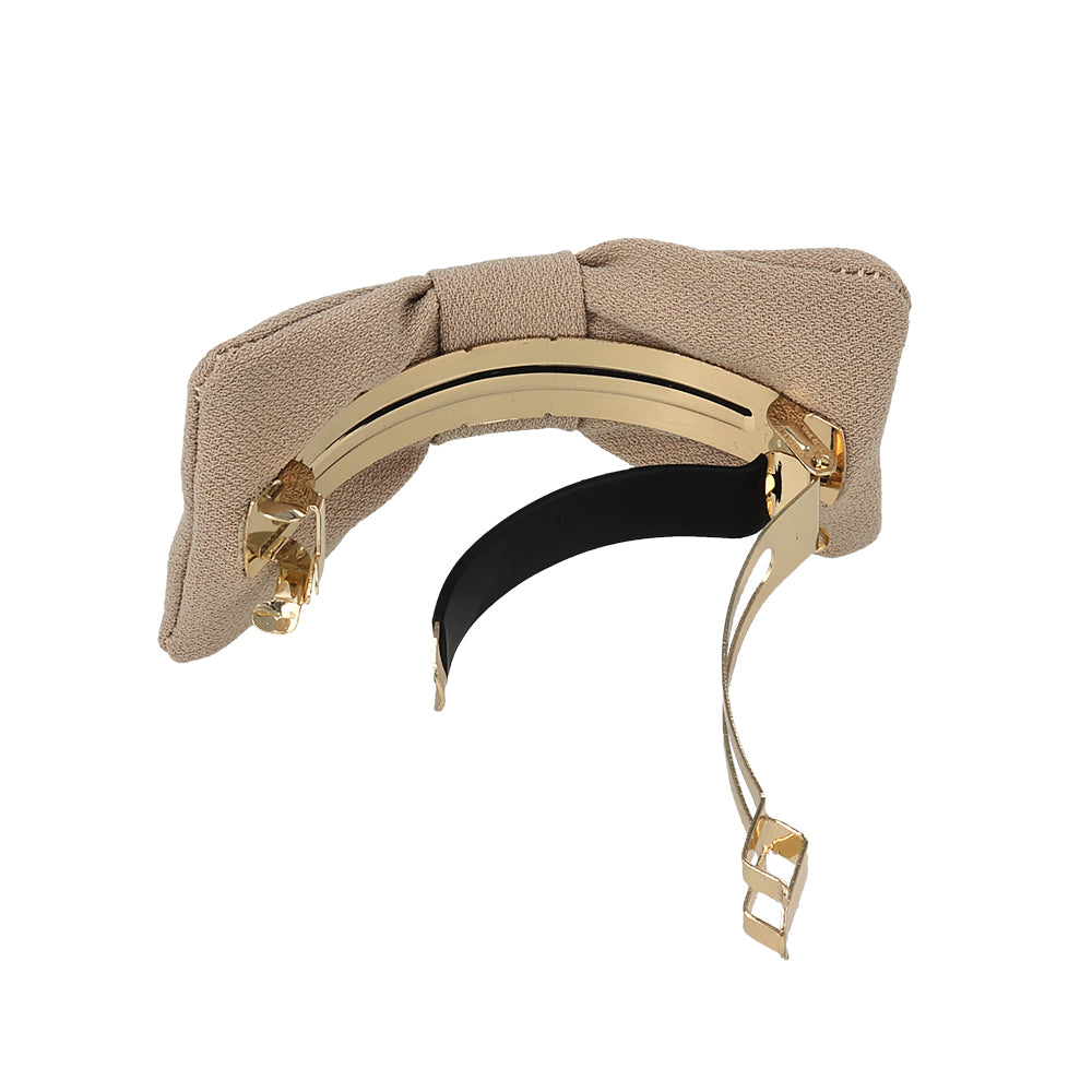 Rectangle Bow Barrette