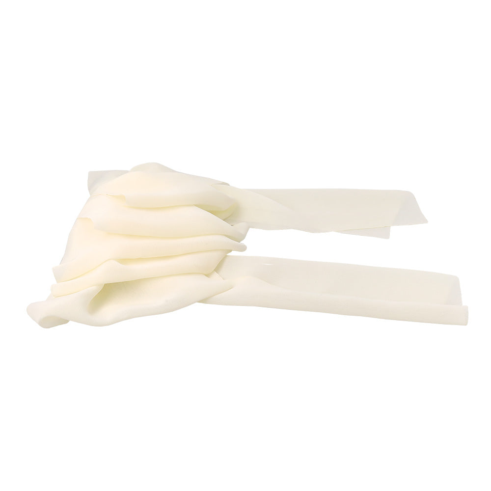 Oversized Ruffle Bow Barrette