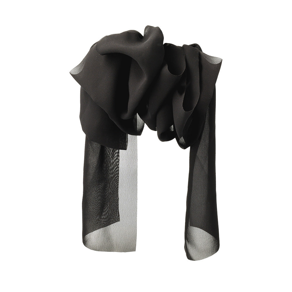 Oversized Ruffle Bow Barrette