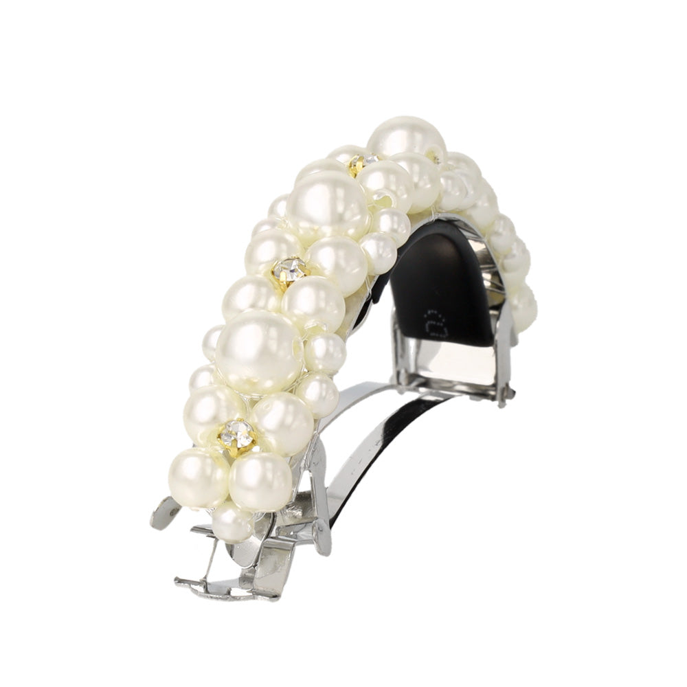 Bubble Pearl Hair Barrette