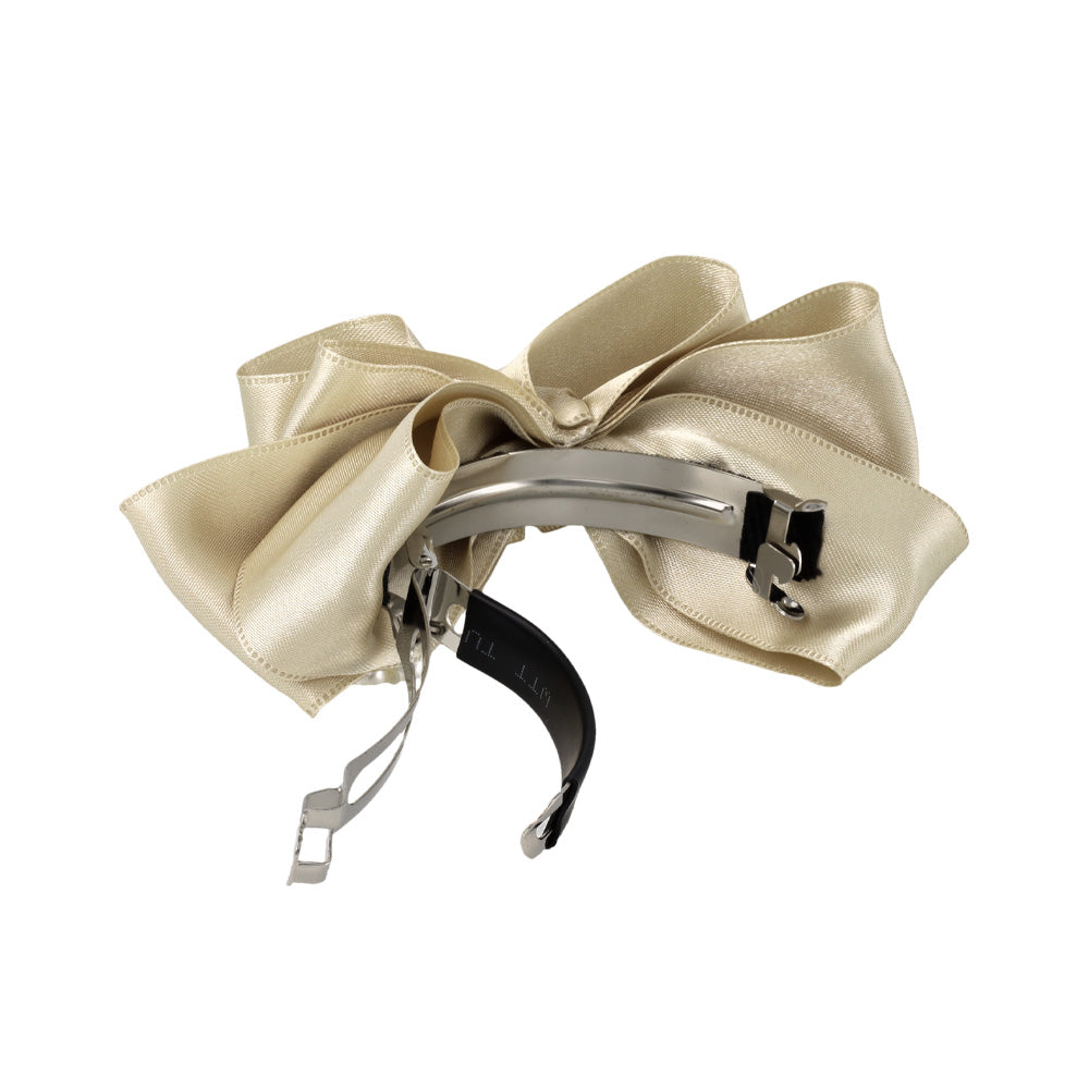 Layered Bow Hair Barrette