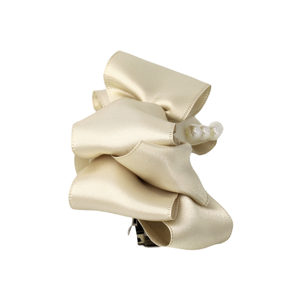 Layered Bow Hair Barrette