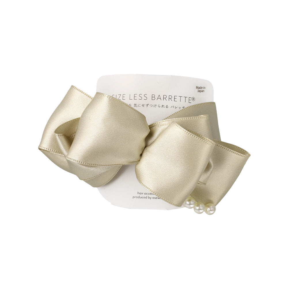 Layered Bow Hair Barrette