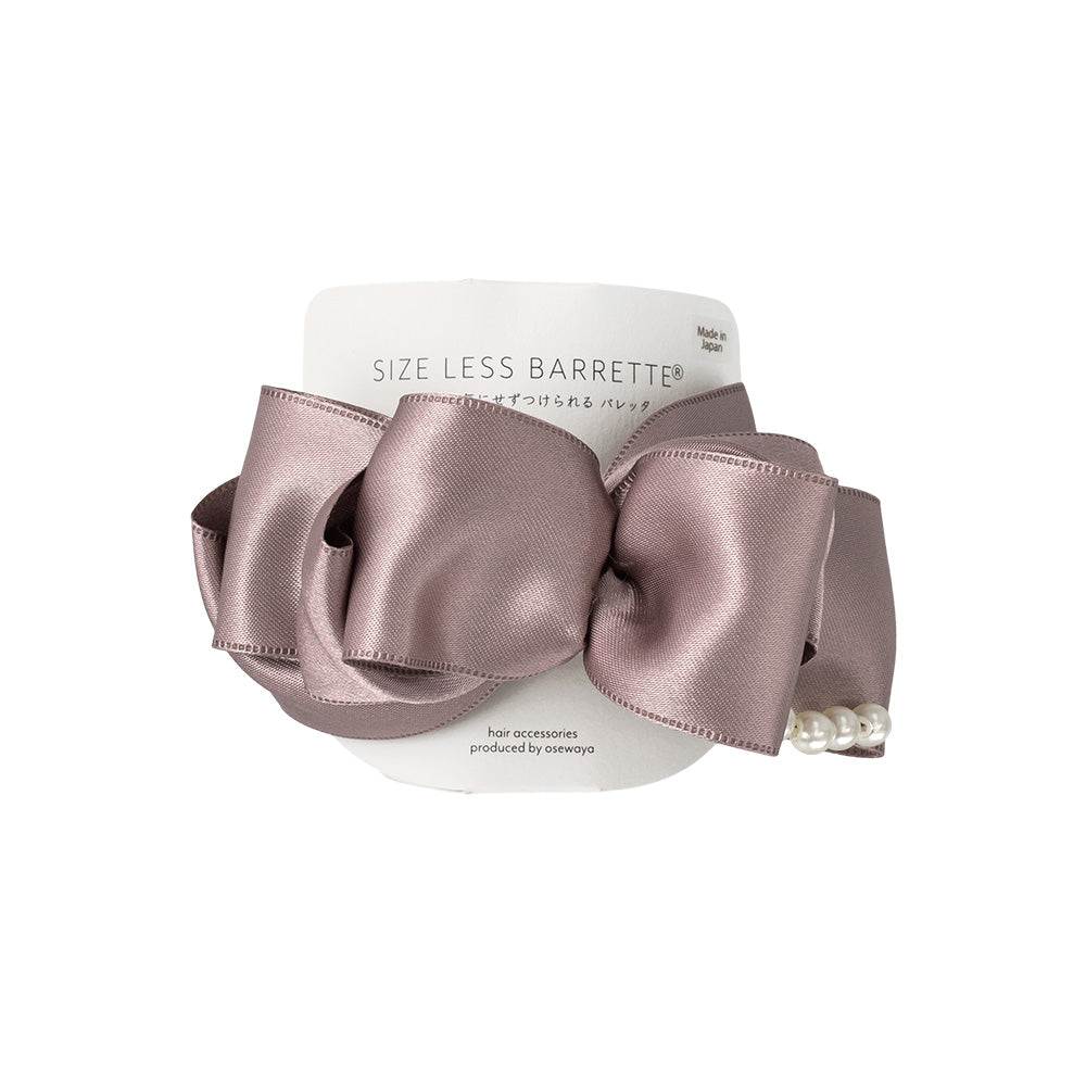 Layered Bow Hair Barrette