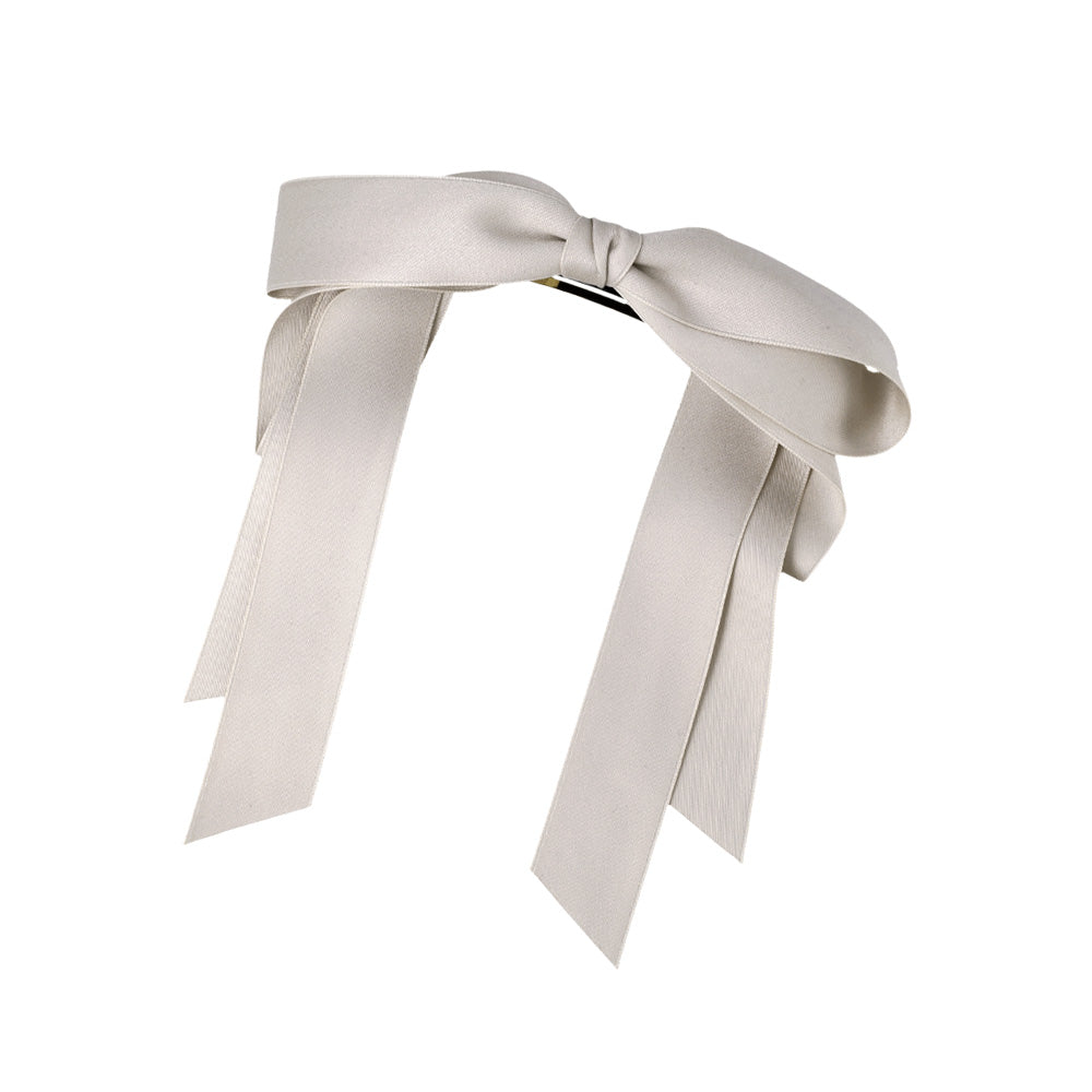 Layered Bow Hair Barrette