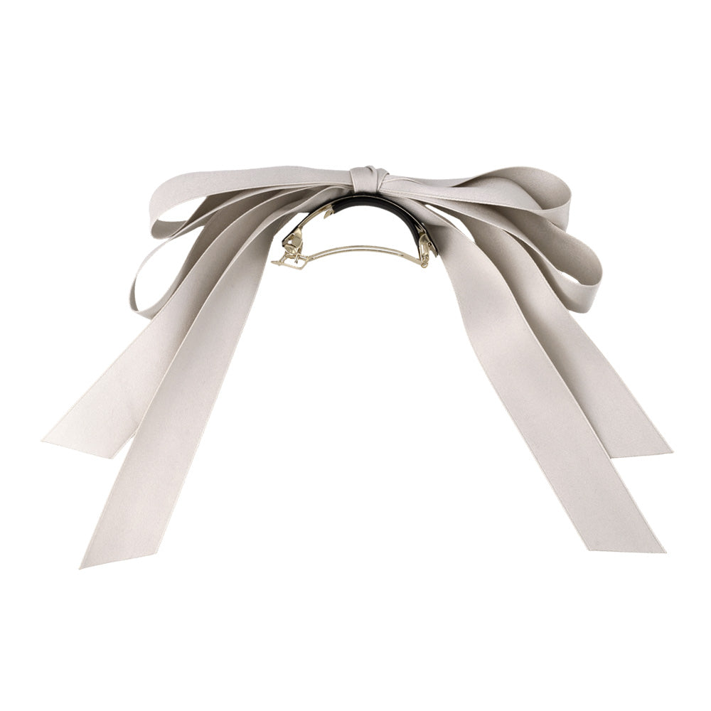 Layered Bow Hair Barrette