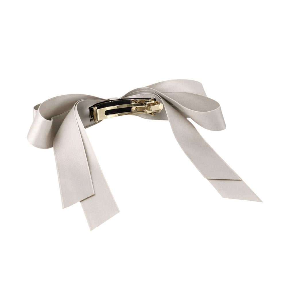 Layered Bow Hair Barrette