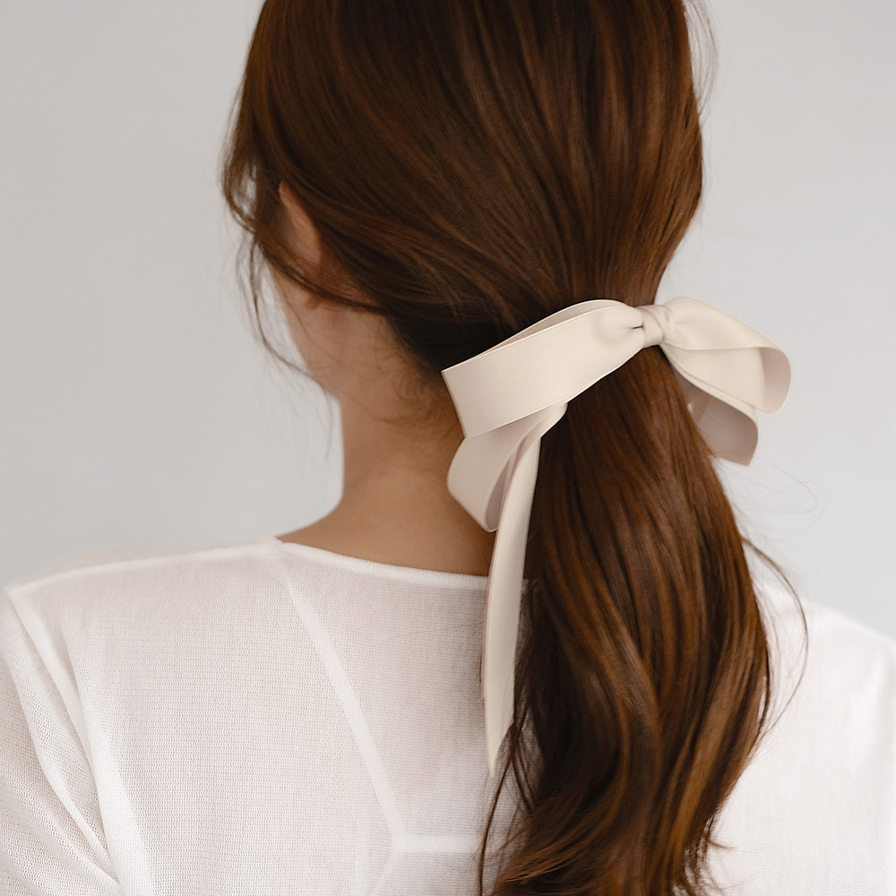Layered Bow Hair Barrette