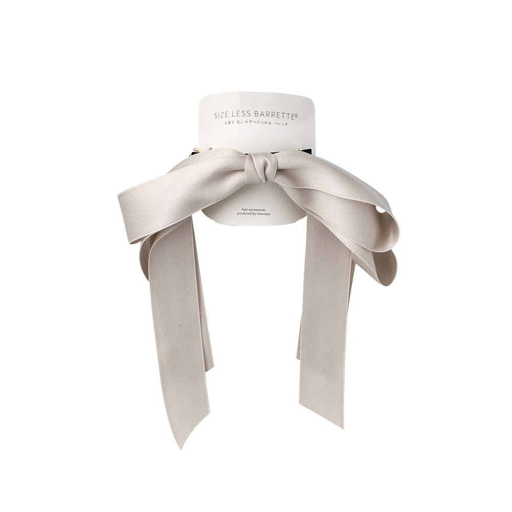 Layered Bow Hair Barrette