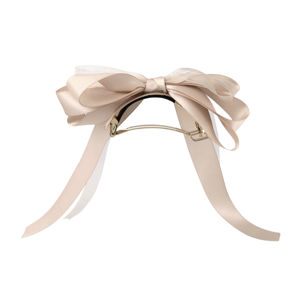 Mixed Bow Hair Barrette