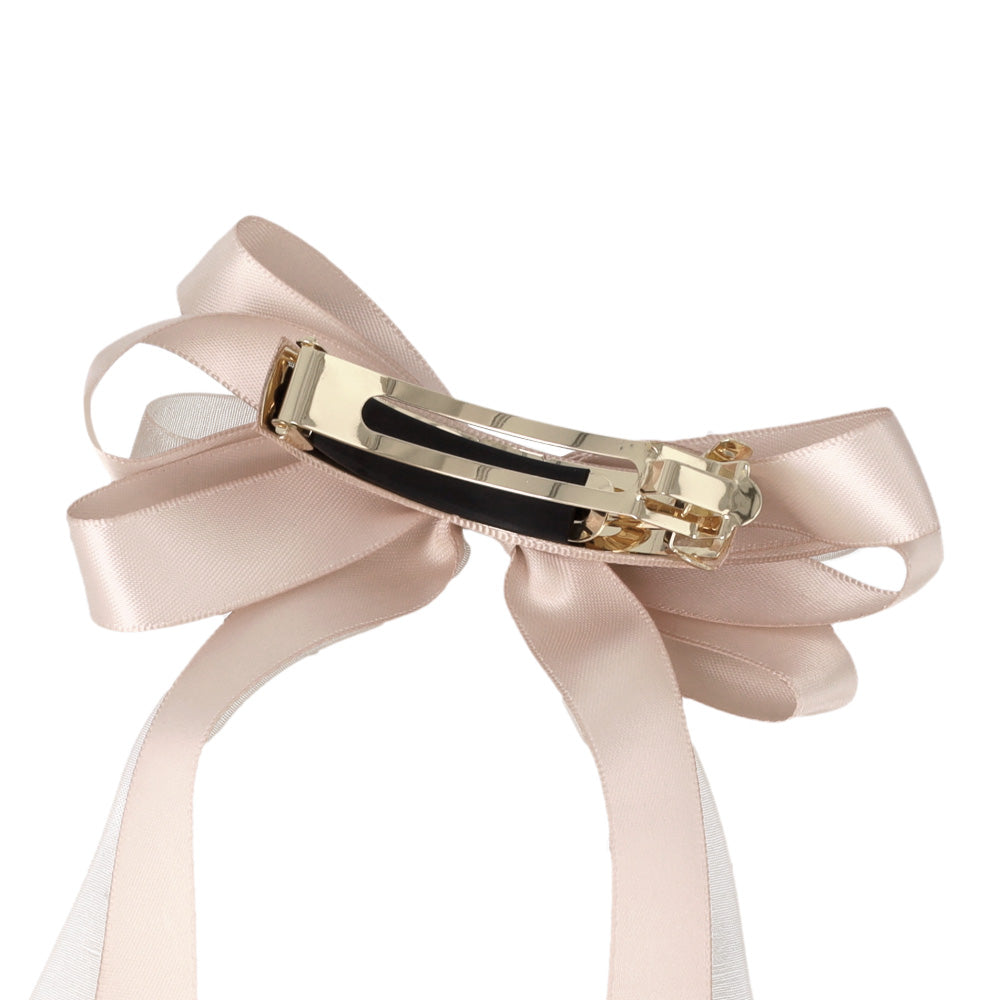 Mixed Bow Hair Barrette