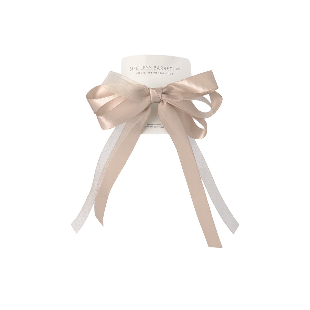 Mixed Bow Hair Barrette