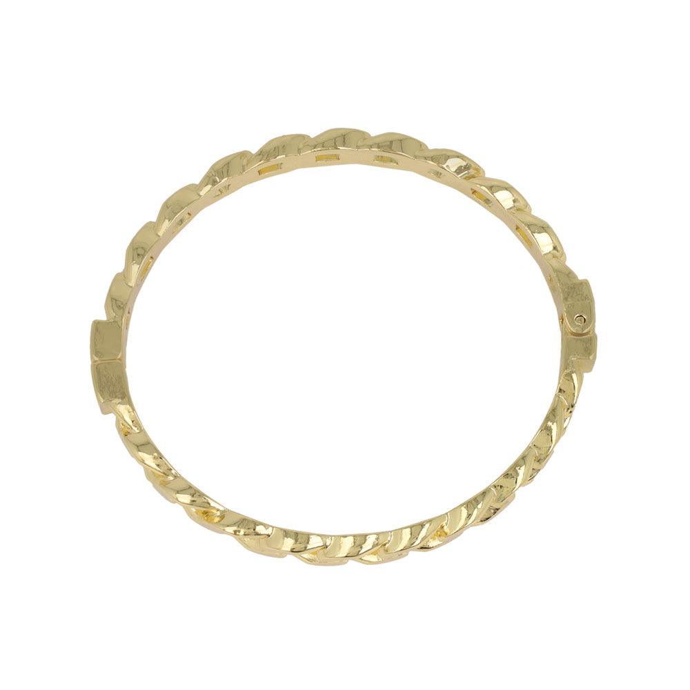 Flat Chain Hinge Bangle