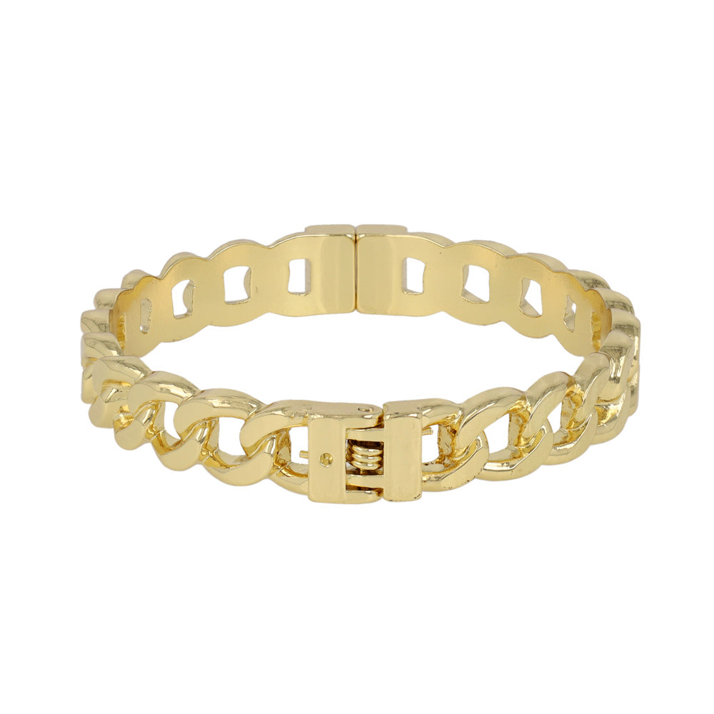 Flat Chain Hinge Bangle
