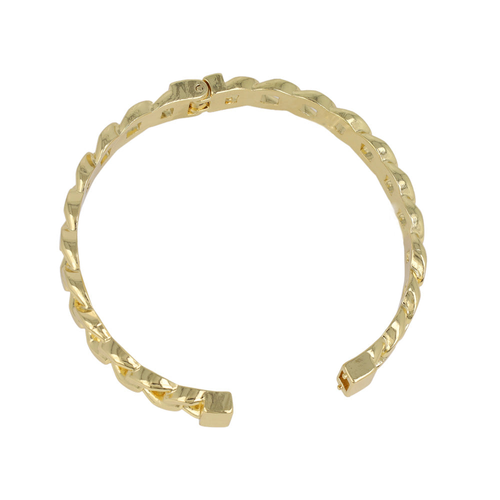Flat Chain Hinge Bangle
