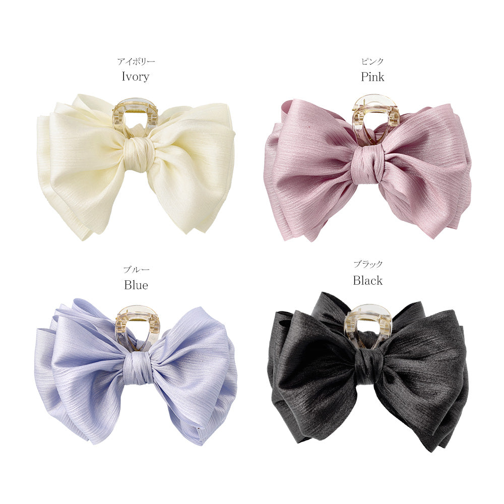Oversized Bow Hair Claw