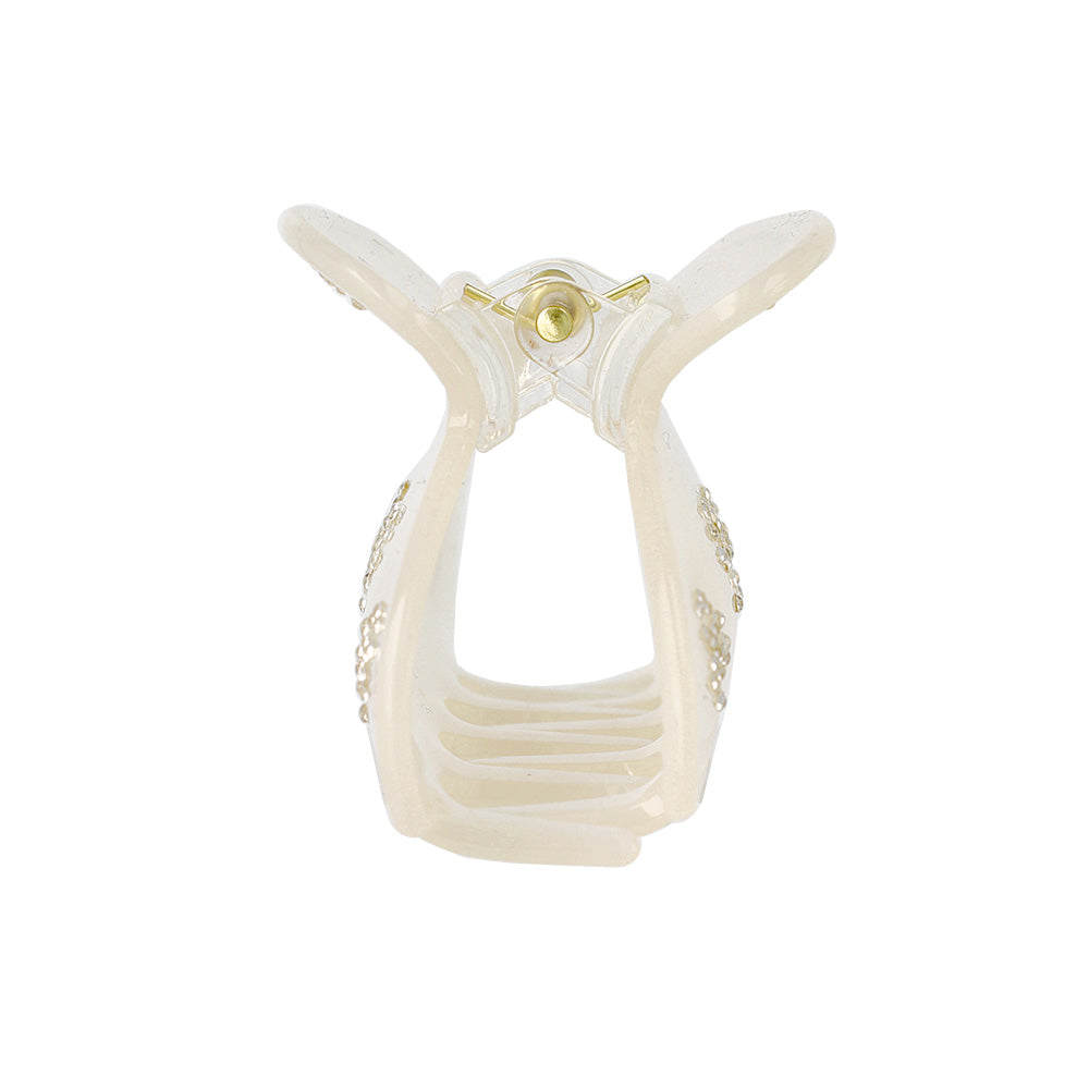 Rhinestone Glossy Hair Clip