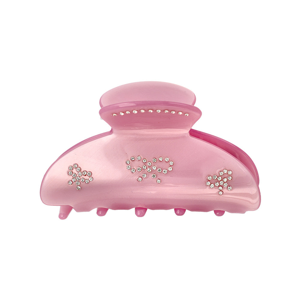 Rhinestone Glossy Hair Clip