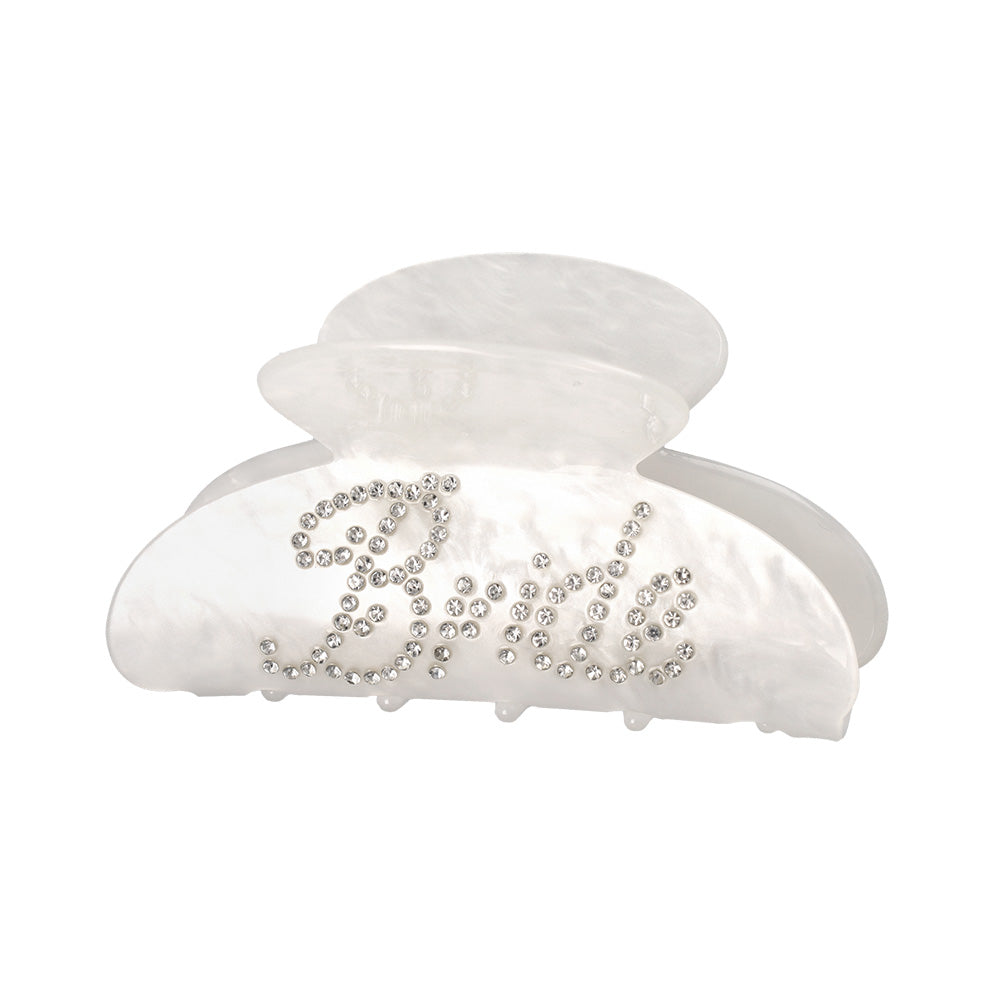Rhinestone Word Hair Claw