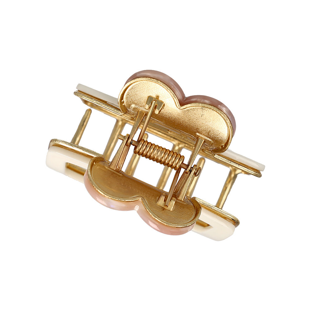 Rectangular Heart Hair Claw