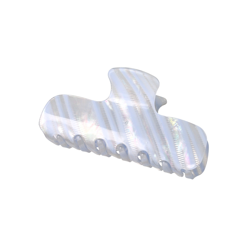 Striped Rectangle Hair Claw
